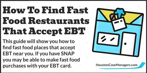 What Fast Food Restaurants Accept EBT in Texas: Exploring Options and Unrelated Musings on Culinary Convenience